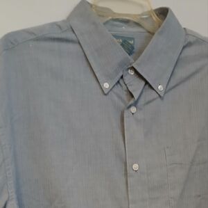 Duck Head Classic Logo Striped Shirts(2) XL Button Down Collar Button Up,Cotton